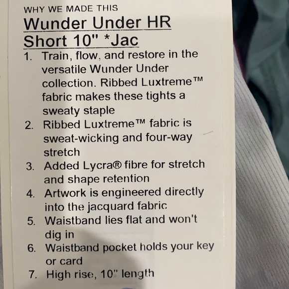 Lululemon Wunder Under HR short 10” - Picture 4 of 4